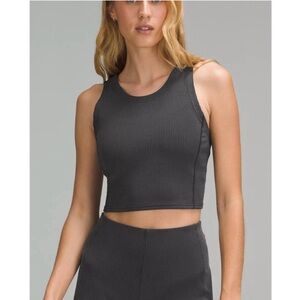 Lululemon Ribbed Softstreme Cropped Tank